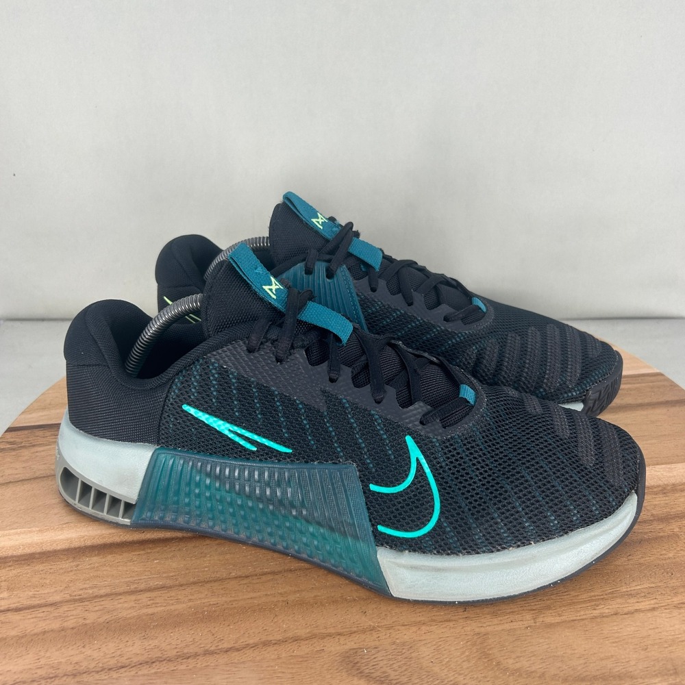 Nike Metcon 9 Mens Training Shoes Black Teal Grey DZ2617-003 Size 11